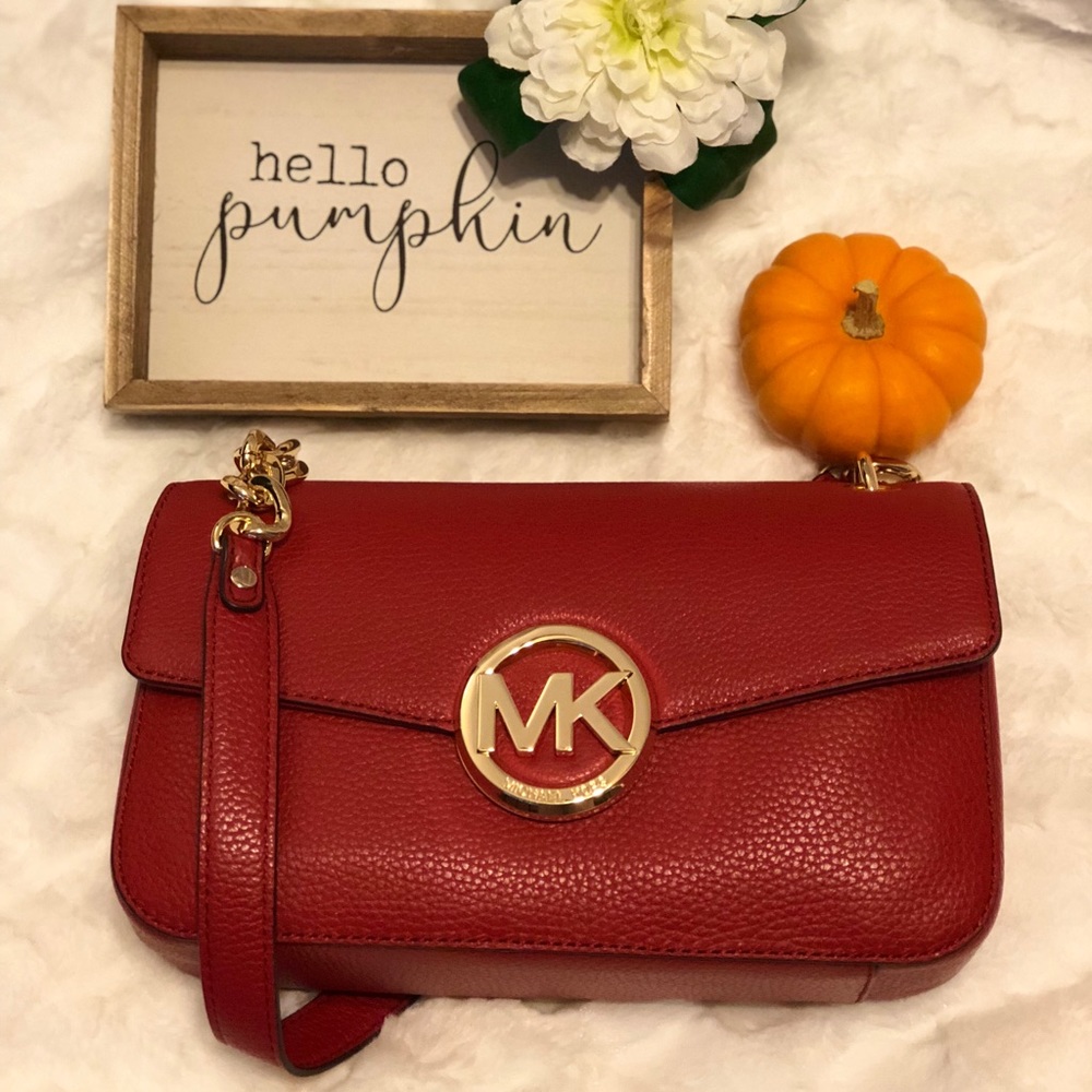 🚫SOLD🚫 MICHAEL KORS Fulton Small Flap Leather